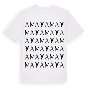 Amay ordlek t-shirt – ekologisk bomull t-shirt från Pinshirt