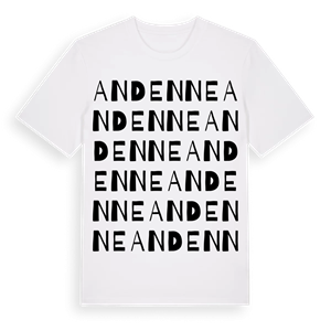 Andenne ordlek t-shirt – ekologisk bomull t-shirt från Pinshirt