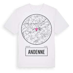 Andenne t-shirt – ekologisk bomull t-shirt från Pinshirt