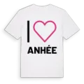 Jag älskar Anhée t-shirt stort tryck
