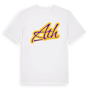 Ath baseball t-shirt – ekologisk bomull t-shirt från Pinshirt