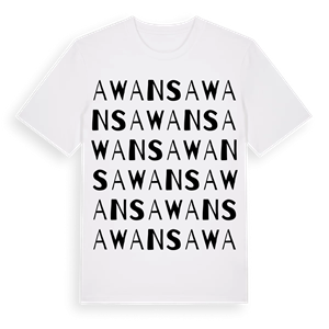 Awans ordlek t-shirt – ekologisk bomull t-shirt från Pinshirt