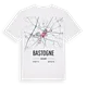 Bastogne karta t-shirt