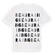 Beauraing ordlek t-shirt