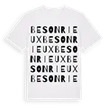 Besonrieux ordlek t-shirt
