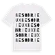Besonrieux ordlek t-shirt