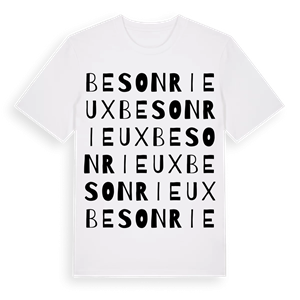 Besonrieux ordlek t-shirt – ekologisk bomull t-shirt från Pinshirt
