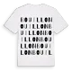 Bouillon ordlek t-shirt