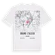 Braine-l'Alleud karta t-shirt