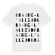 Braine-l'Alleud ordlek t-shirt