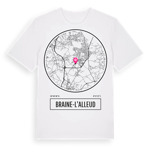 Braine-l'Alleud t-shirt – ekologisk bomull t-shirt från Pinshirt