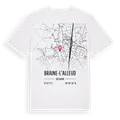 Braine-l'Alleud karta t-shirt