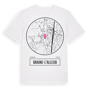 Braine-l'Alleud t-shirt – ekologisk bomull t-shirt från Pinshirt