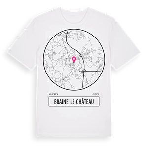 Braine-le-Château t-shirt – ekologisk bomull t-shirt från Pinshirt