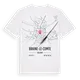 Braine-le-Comte karta t-shirt