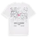 Chapelle-lez-Herlaimont karta t-shirt