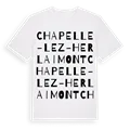 Chapelle-lez-Herlaimont ordlek t-shirt