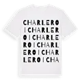 Charleroi ordlek t-shirt
