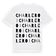 Charleroi ordlek t-shirt