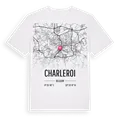Charleroi karta t-shirt