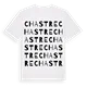 Chastre ordlek t-shirt