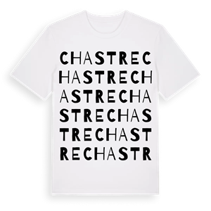 Chastre ordlek t-shirt – ekologisk bomull t-shirt från Pinshirt