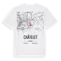 Châtelet karta t-shirt