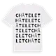 Châtelet ordlek t-shirt