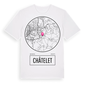 Châtelet t-shirt – ekologisk bomull t-shirt från Pinshirt