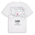 Chiny karta t-shirt