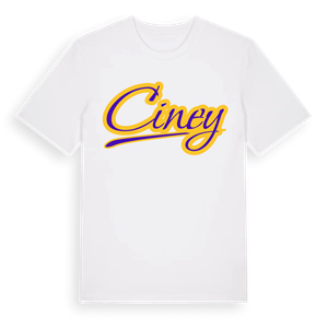 Ciney baseball t-shirt – ekologisk bomull t-shirt från Pinshirt