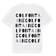 Colfontaine ordlek t-shirt