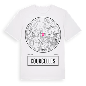 Courcelles t-shirt – ekologisk bomull t-shirt från Pinshirt