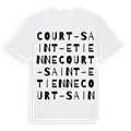 Court-Saint-Etienne ordlek t-shirt