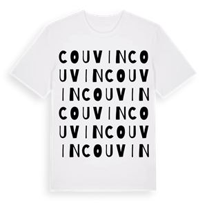 Couvin ordlek t-shirt – ekologisk bomull t-shirt från Pinshirt