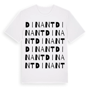 Dinant ordlek t-shirt – ekologisk bomull t-shirt från Pinshirt