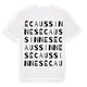 Écaussinnes ordlek t-shirt