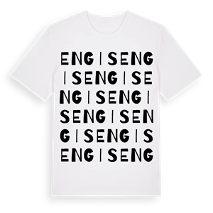 Engis ordlek t-shirt – ekologisk bomull t-shirt från Pinshirt