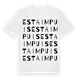 Estaimpuis ordlek t-shirt