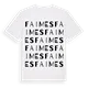 Faimes ordlek t-shirt