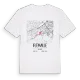 Flémalle karta t-shirt