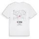 Fléron karta t-shirt