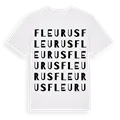 Fleurus ordlek t-shirt