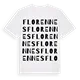 Florennes ordlek t-shirt