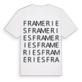 Frameries ordlek t-shirt