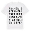 Frameries ordlek t-shirt