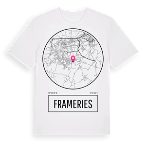 Frameries t-shirt – ekologisk bomull t-shirt från Pinshirt