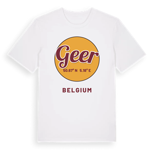 Geer cirkel t-shirt – ekologisk bomull t-shirt från Pinshirt