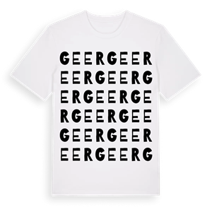 Geer ordlek t-shirt – ekologisk bomull t-shirt från Pinshirt
