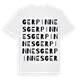 Gerpinnes ordlek t-shirt
